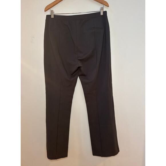 Symphony by a.f Pull on Pants Ponte Knit Bootcut Elastic Waist Comfort Large - Picture 4 of 4